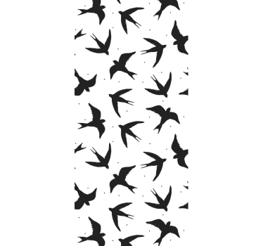 Papier peint salle a manger Les oiseaux s'envolent - TenStickers