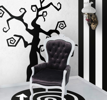 Papier peint rayures Noir et blanc - TenStickers