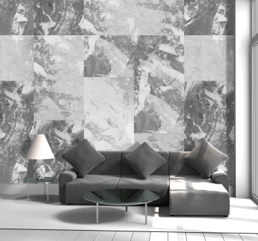 Papier peint imitation mur beton Concretum murum - TenStickers