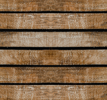 Papier peint salon imitation bois palettes - TenStickers