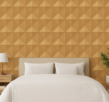 Papier peint chambre adulte 3d or - TenStickers