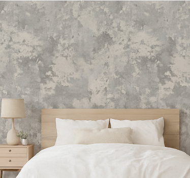 Papier peint chambre adulte texture béton industriel - TenStickers