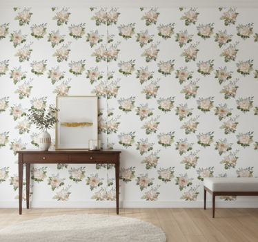 Papier peint couloir design style cosmopolite - TenStickers