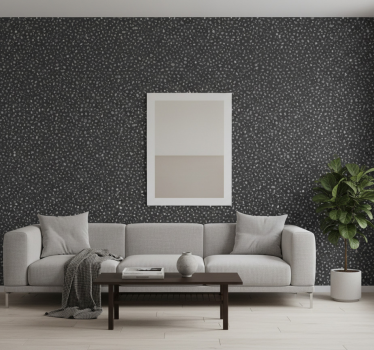 Papier peint pierre couleurs gris foncé - TenStickers