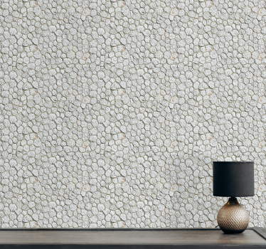 Papier peint pierre Imitation rock de style japandi - TenStickers