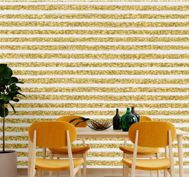 Papier peint rayures lignes brillantes - TenStickers